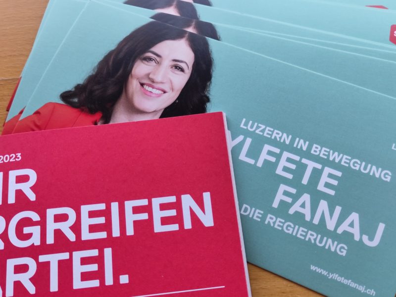 Wahlkampf im Wahlkreis Sursee