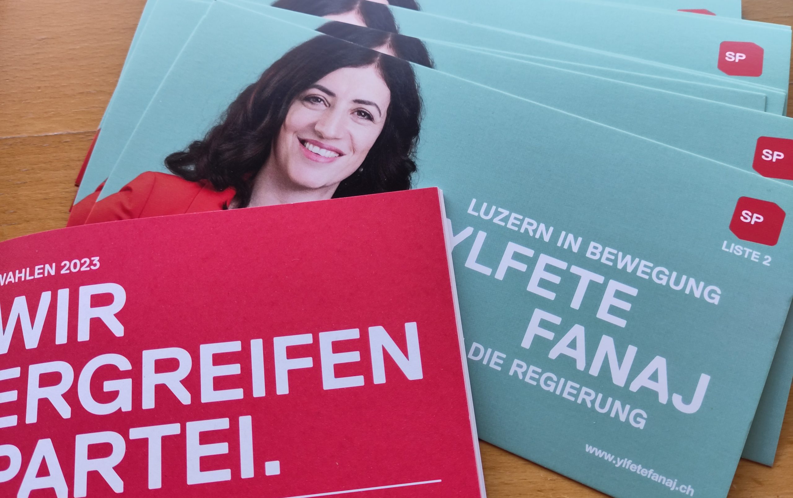 Wahlkampf im Wahlkreis Sursee